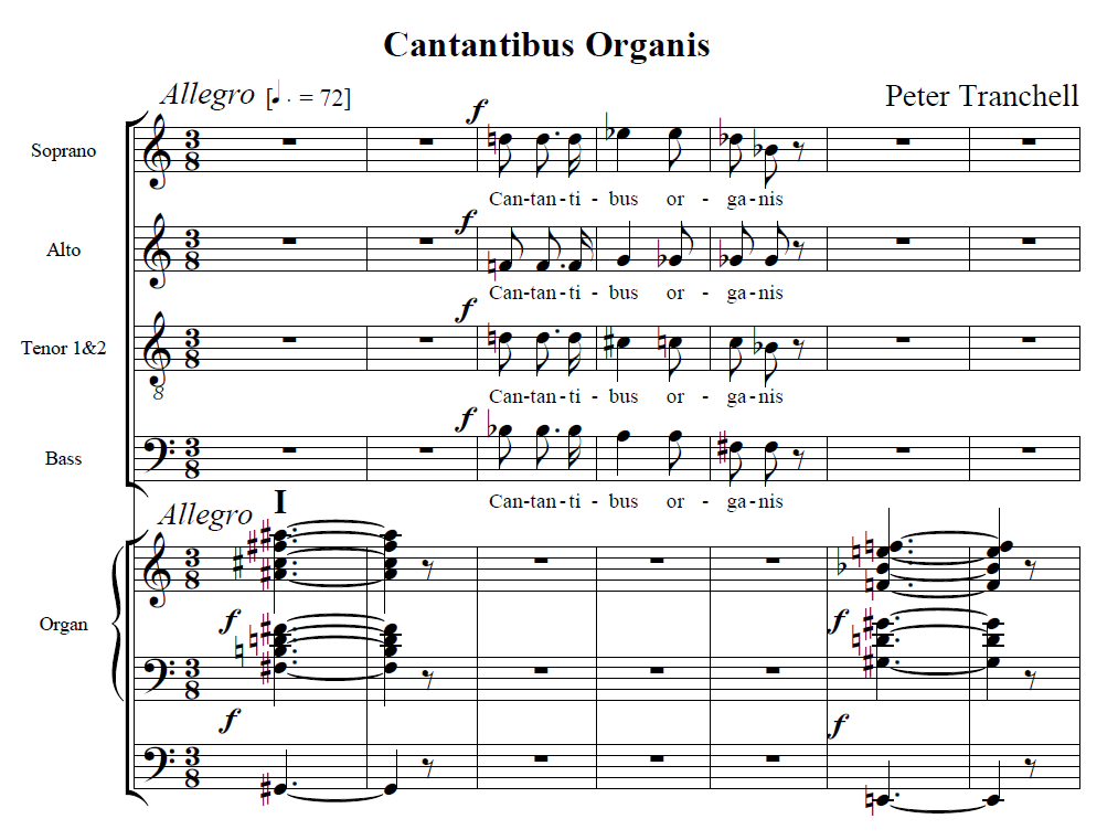 Cantatibus Organis preview